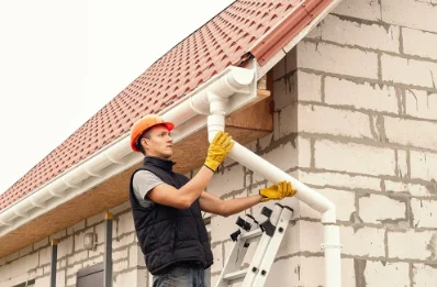 Pose et remplacement de gouttières à Maillebois
